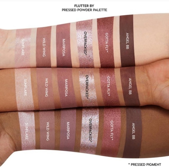 Colourpop Flutterfly 12 Pan Eyeshadow Palette (Cool Tones) - Picture 3 of 7